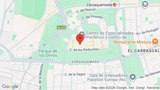 Apartments for rent i Leganés - kort over placeringen