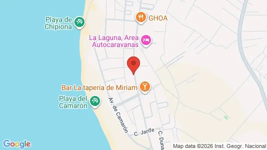 Apartments for rent in Chipiona - Photo from Google Street View