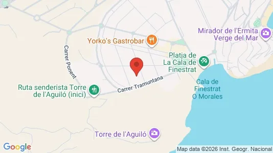 Apartments for rent in Finestrat - Photo from Google Street View