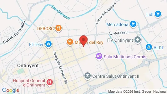 Apartments for rent in Ontinyent - Photo from Google Street View