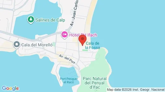 Apartments for rent in Benissa - Photo from Google Street View