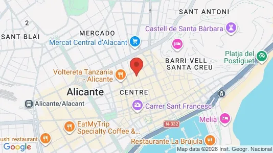 Rooms for rent in Alicante/Alacant - Photo from Google Street View