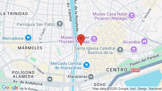 Apartments for rent in Málaga - Photo from Google Street View