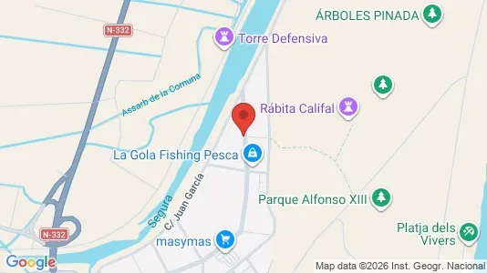 Apartments for rent in Guardamar del Segura - Photo from Google Street View