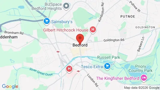 Apartments for rent in Bedford - Bedfordshire - Photo from Google Street View