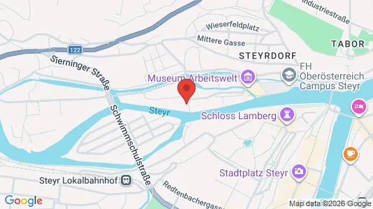 Apartments for rent i Garsten - kort over placeringen