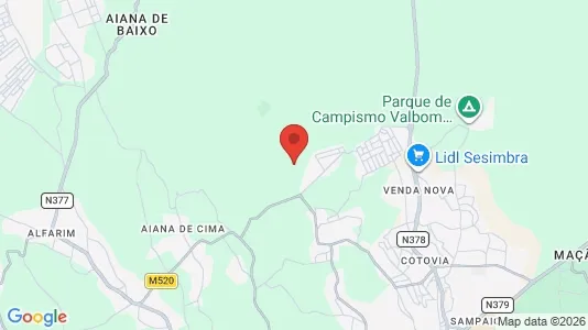 Apartments for rent i Sesimbra - kort over placeringen