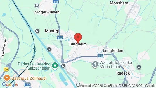 Apartments for rent i Bergheim - kort over placeringen