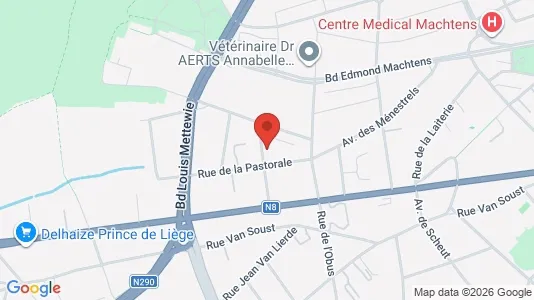 Apartments for rent i Brussels Sint-Jans-Molenbeek - kort over placeringen