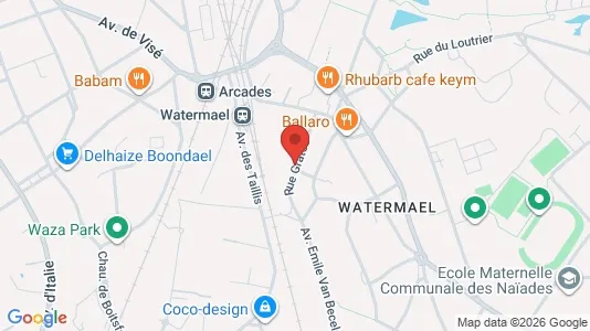 Apartments for rent in Brussels Watermaal-Bosvoorde - Photo from Google Street View