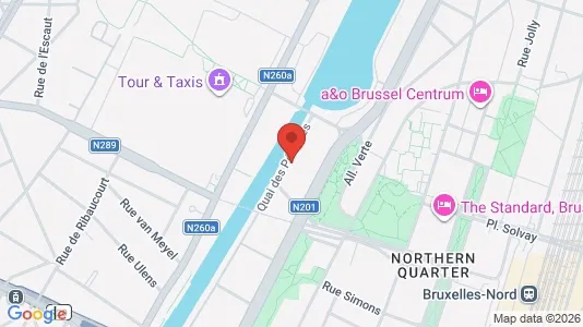 Apartments for rent i Stad Brussel - kort over placeringen