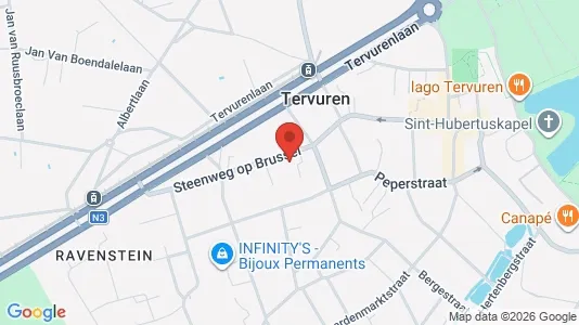 Apartments for rent i Tervuren - kort over placeringen