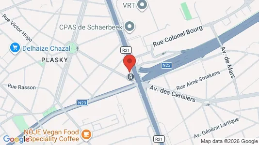 Apartments for rent in Brussels Schaarbeek - Photo from Google Street View