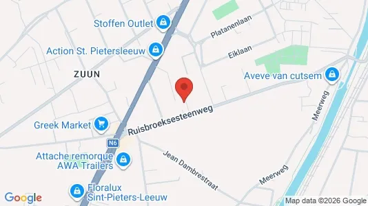 Apartments for rent i Sint-Pieters-Leeuw - kort over placeringen