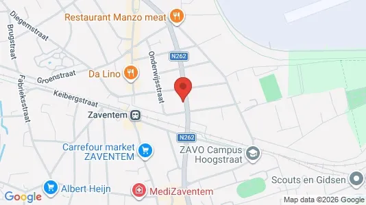 Apartments for rent i Zaventem - kort over placeringen