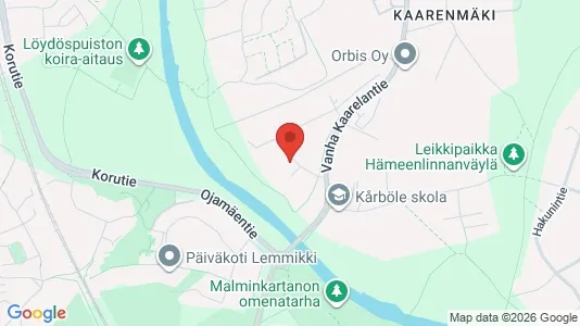 Apartments for rent i Vantaa - kort over placeringen