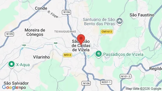Apartments for rent in Vizela - Photo from Google Street View