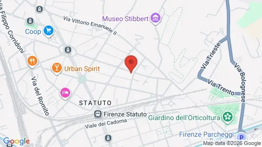 Rooms for rent in Florence - Photo from Google Street View