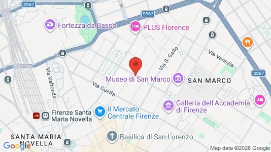 Rooms for rent in Florence - Photo from Google Street View