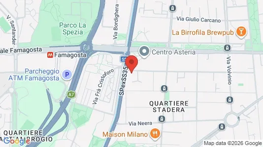 Rooms for rent in Milano Zona 5 - Vigentino, Chiaravalle, Gratosoglio - Photo from Google Street View