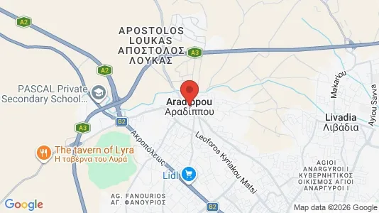 Apartments for rent in Aradippou - Photo from Google Street View