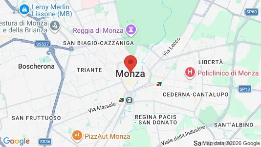 Apartments for rent in Monza - Photo from Google Street View