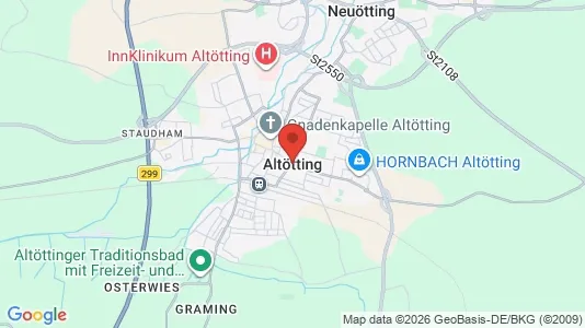 Apartments for rent in Altötting - Photo from Google Street View