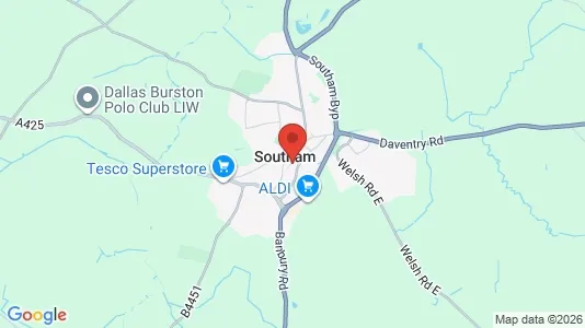 Apartments for rent in Southam - Warwickshire - Photo from Google Street View