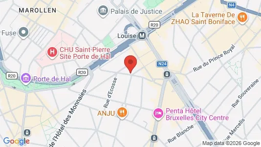 Apartments for rent in Brussels Sint-Gillis - Photo from Google Street View