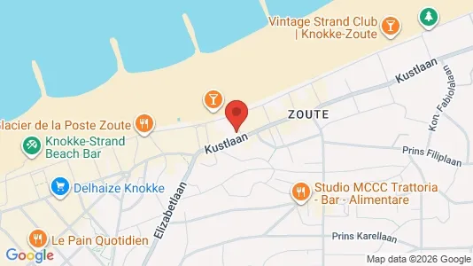 Apartments for rent i Knokke-Heist - kort over placeringen