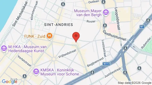 Apartments for rent i Stad Antwerp - kort over placeringen