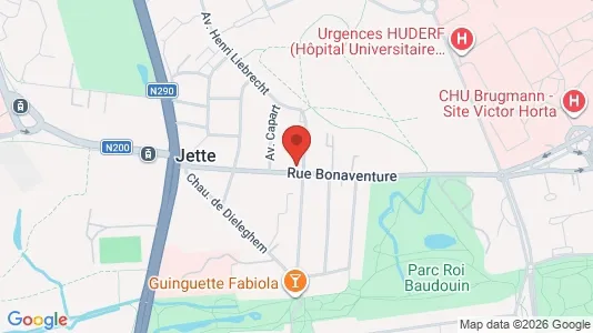 Apartments for rent in Brussels Jette - Photo from Google Street View