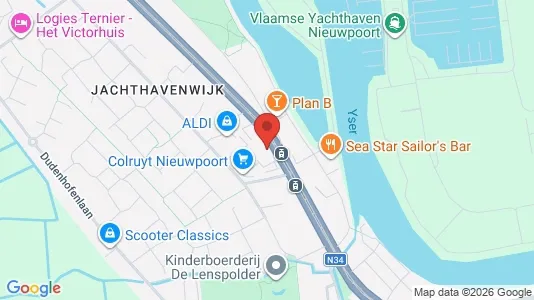 Apartments for rent i Nieuwpoort - kort over placeringen