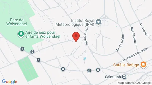 Apartments for rent in Brussels Ukkel - Photo from Google Street View