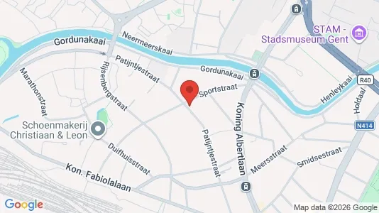 Apartments for rent i Stad Gent - kort over placeringen