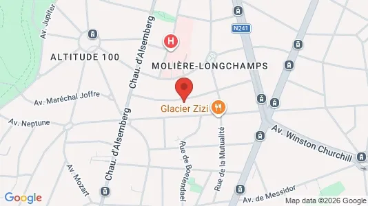 Apartments for rent in Brussels Ukkel - Photo from Google Street View