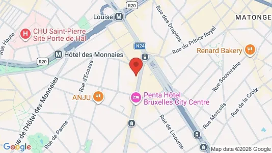 Apartments for rent in Brussels Sint-Gillis - Photo from Google Street View