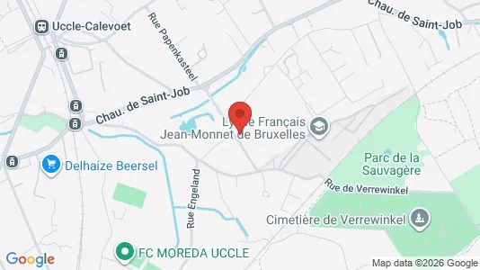 Apartments for rent in Brussels Ukkel - Photo from Google Street View