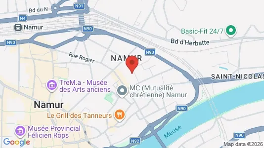 Apartments for rent in Namen - Photo from Google Street View