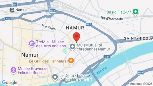 Apartments for rent in Namen - Photo from Google Street View