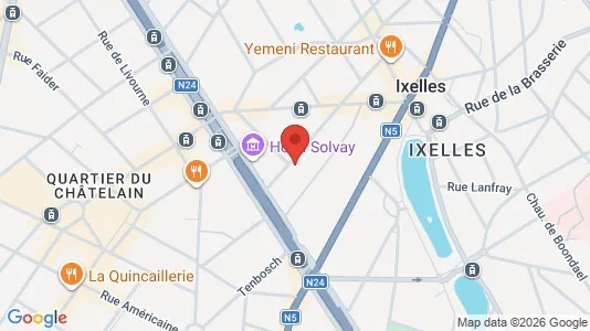 Apartments for rent in Brussels Elsene - Photo from Google Street View