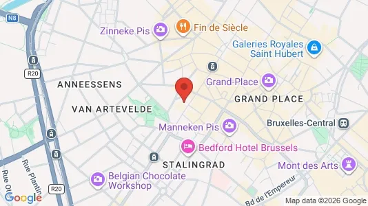 Apartments for rent in Stad Brussel - Photo from Google Street View