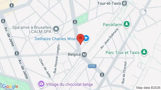 Apartments for rent in Brussels Jette - Photo from Google Street View