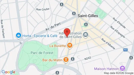 Apartments for rent in Brussels Sint-Gillis - Photo from Google Street View