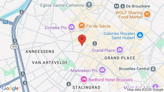 Apartments for rent in Stad Brussel - Photo from Google Street View