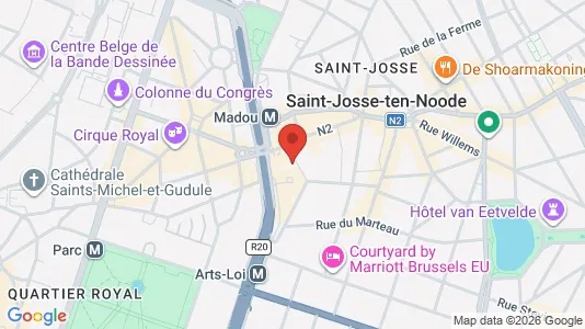 Apartments for rent in Brussels Sint-Joost-ten-Node - Photo from Google Street View