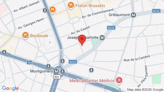 Apartments for rent in Brussels Sint-Lambrechts-Woluwe - Photo from Google Street View