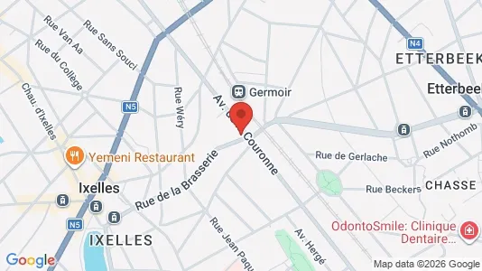 Apartments for rent in Brussels Elsene - Photo from Google Street View