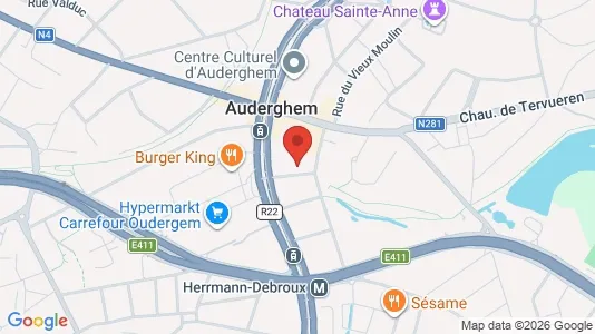 Apartments for rent in Brussels Oudergem - Photo from Google Street View