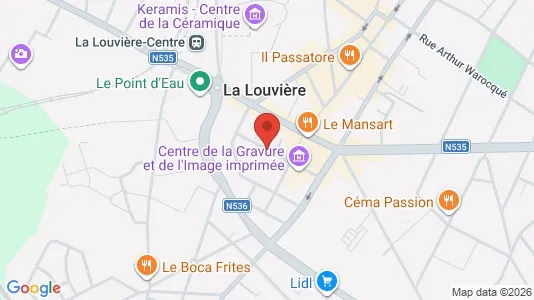 Apartments for rent in La Louvière - Photo from Google Street View